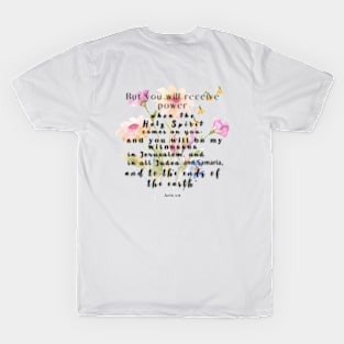 Acts 1:8 Famous Bible Verse T-Shirt